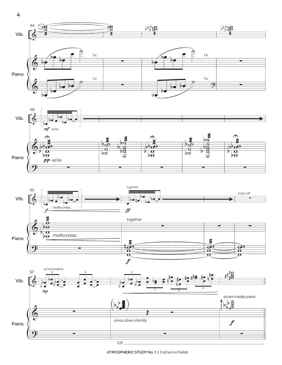 Fields: Atmospheric Study No. 1