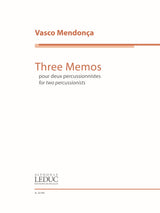 Mendonça: Three Memos