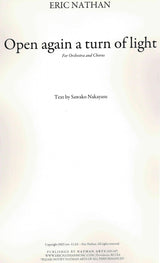 Nathan: Open again a turn of light