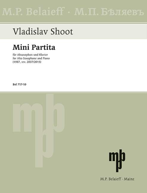 Shoot: Mini Partita (Version for Alto Sax & Piano)