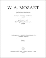 Mozart: Fantasia in F Minor, K. 608 (arr. for string quartet)