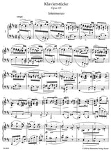 Brahms: Piano Pieces, Op. 119