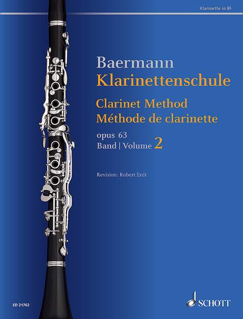 Baermann: Clarinet Method, Op. 63 - Volume 2 (Preparatory Studies)