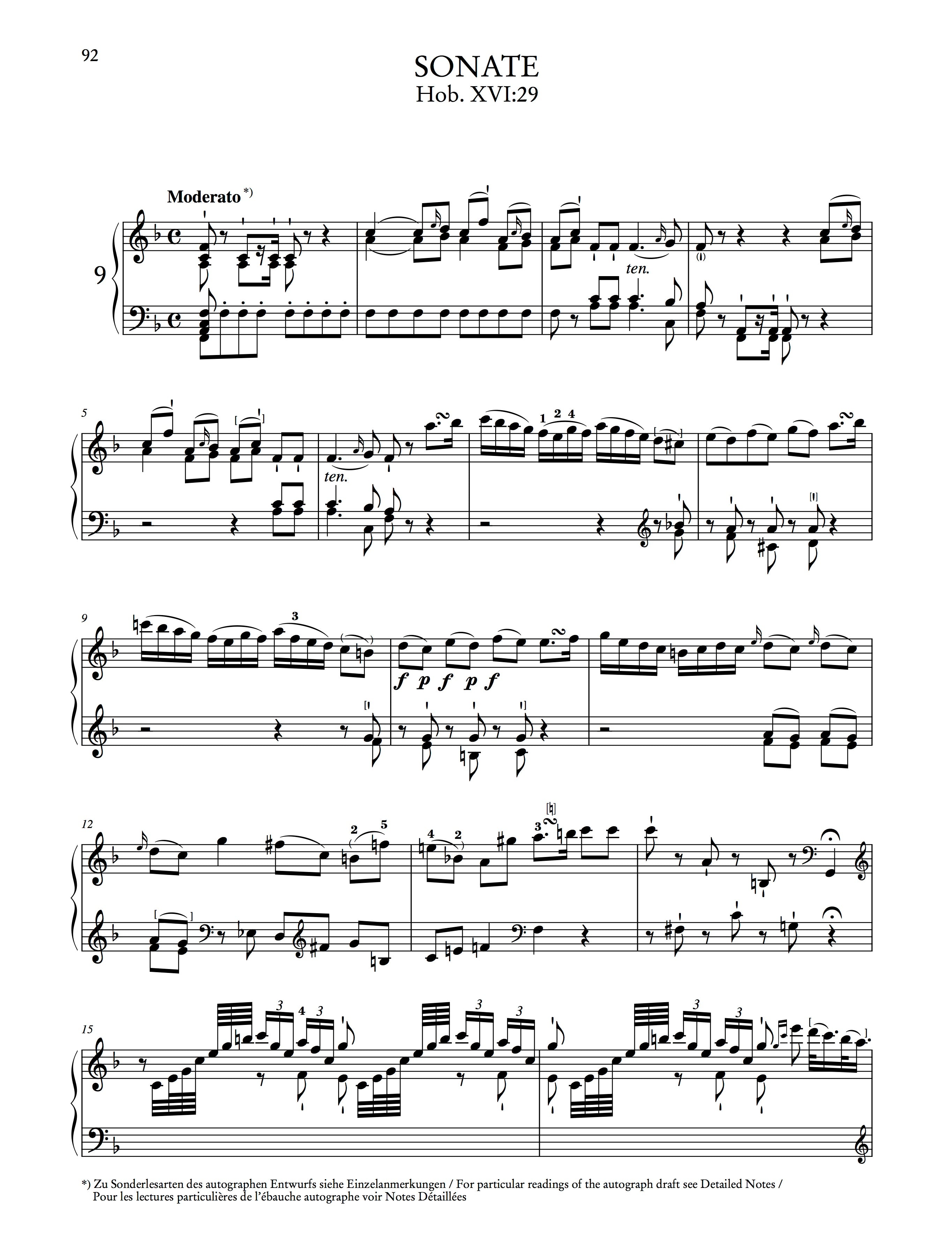Haydn: Complete Piano Sonatas - Volume 3 – Ficks Music