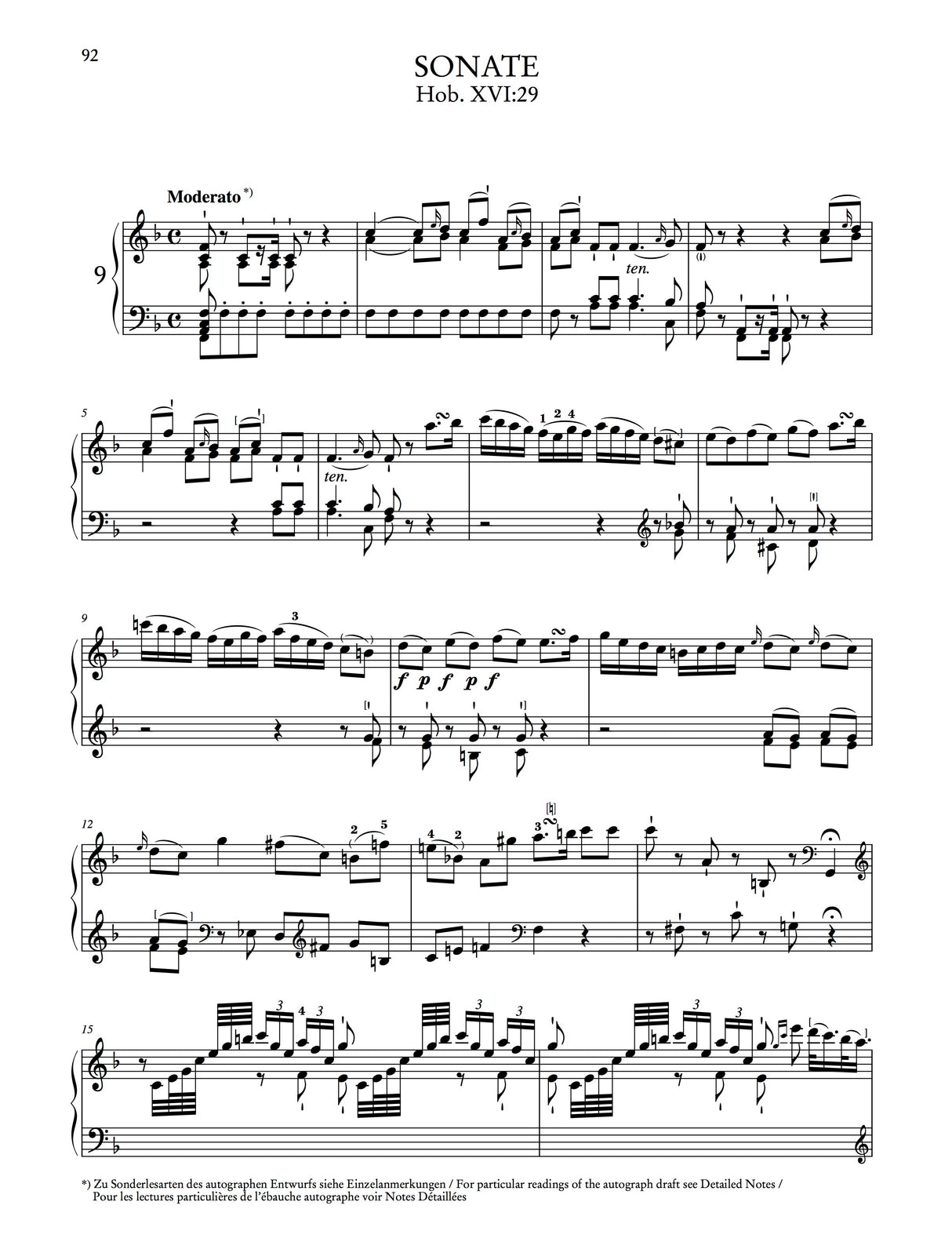 Haydn: Complete Piano Sonatas - Volume 3