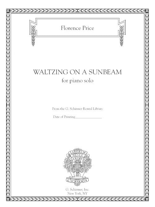 Price: Waltzing on a Sunbeam