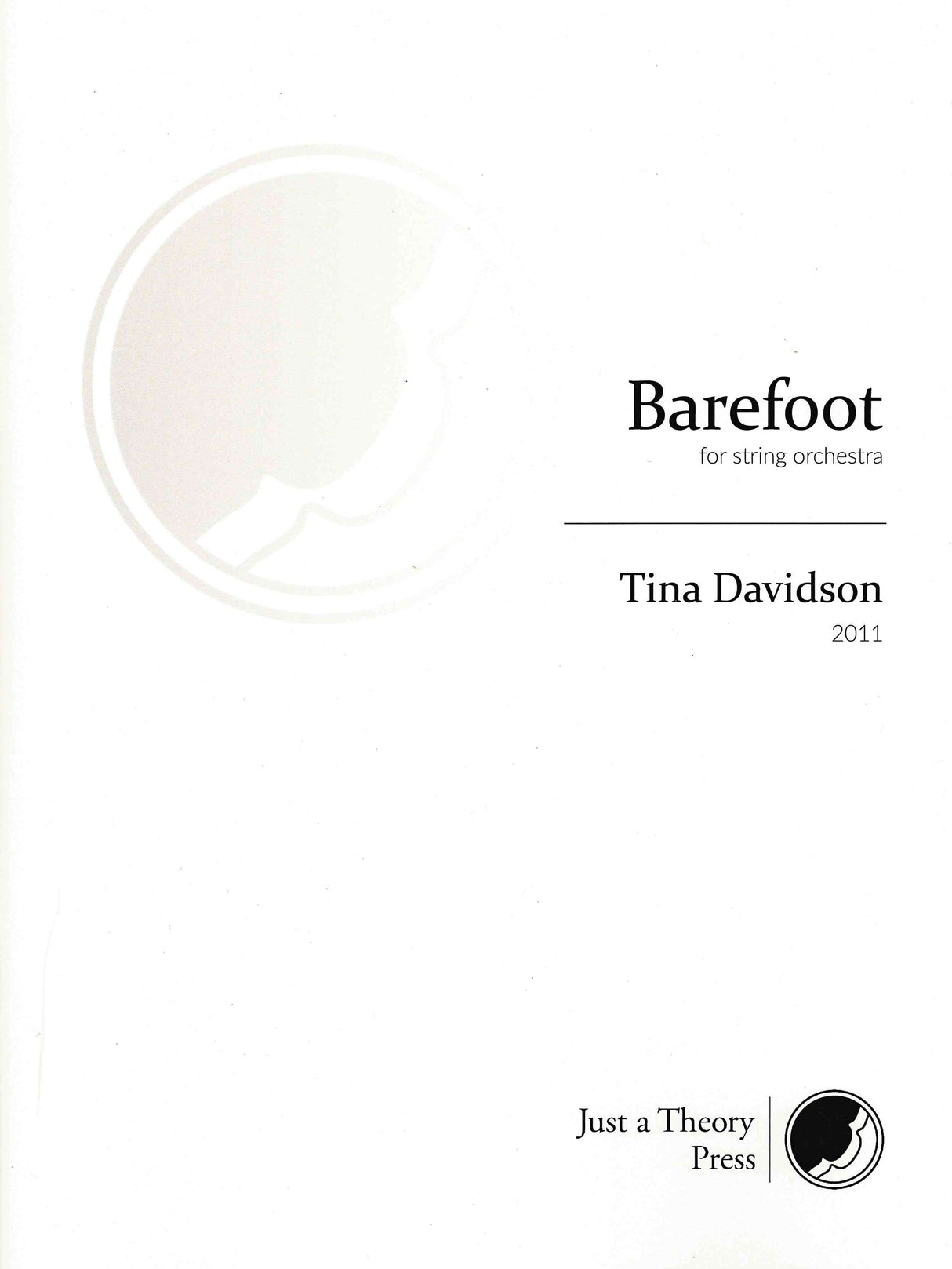 Davidson: Barefoot (Version for String Orchestra)