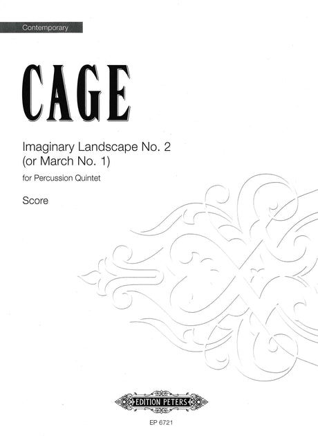 Cage: Imaginary Landscape No. 2