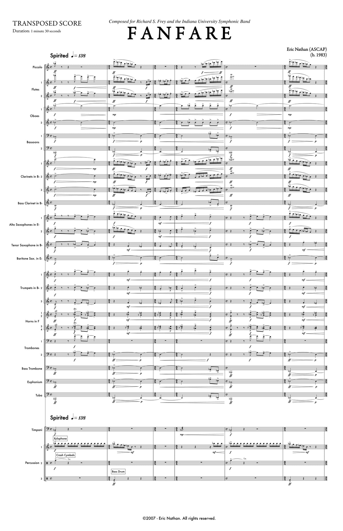 Nathan: Fanfare