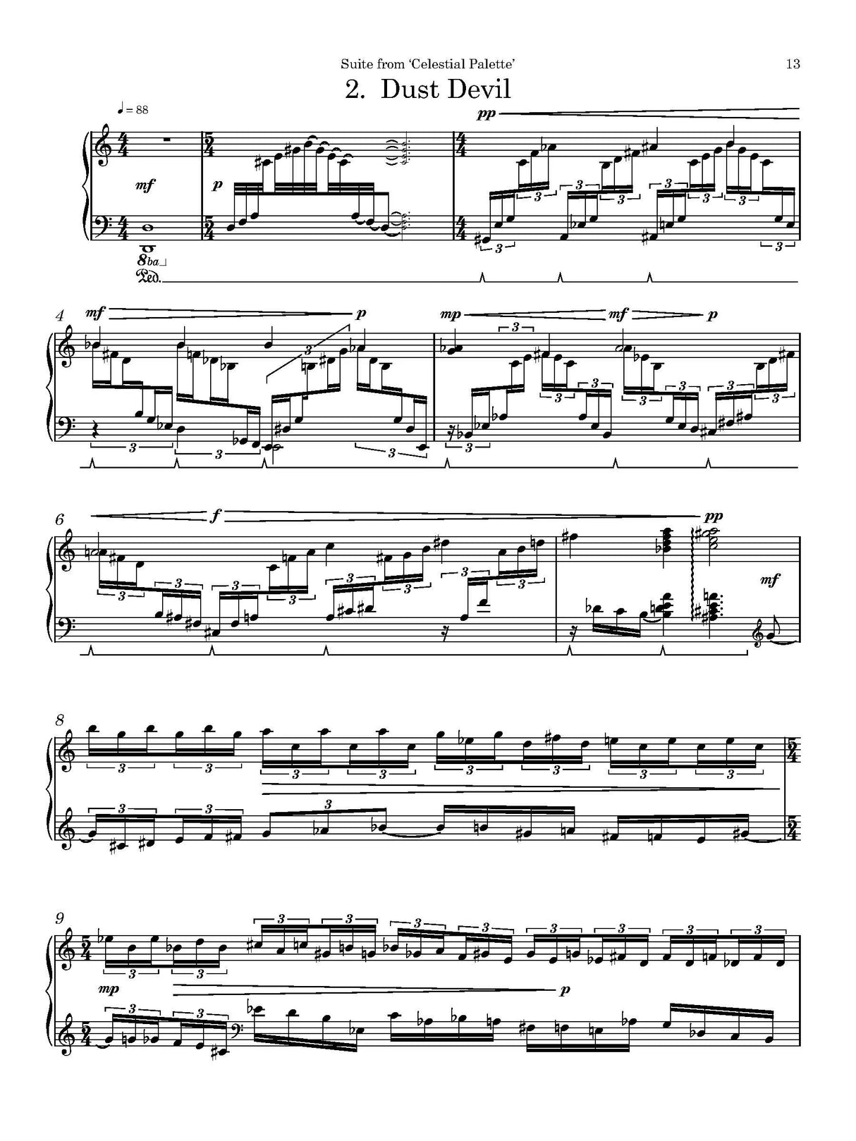 Stallcop: Suite from 'Celestial Palette'