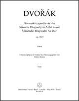 Dvořák: Slavonic Rhapsody in A-flat Major, B. 86, Op. 45, No. 3