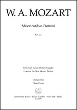 Mozart: Misericordias Domini, K. 222 (205a)
