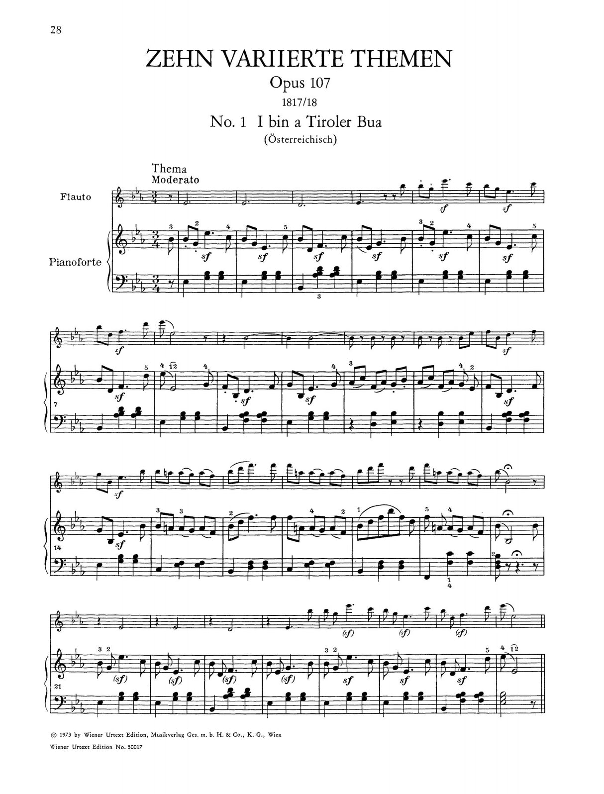 Beethoven: Variations on Folk Songs, Opp. 105 & 107