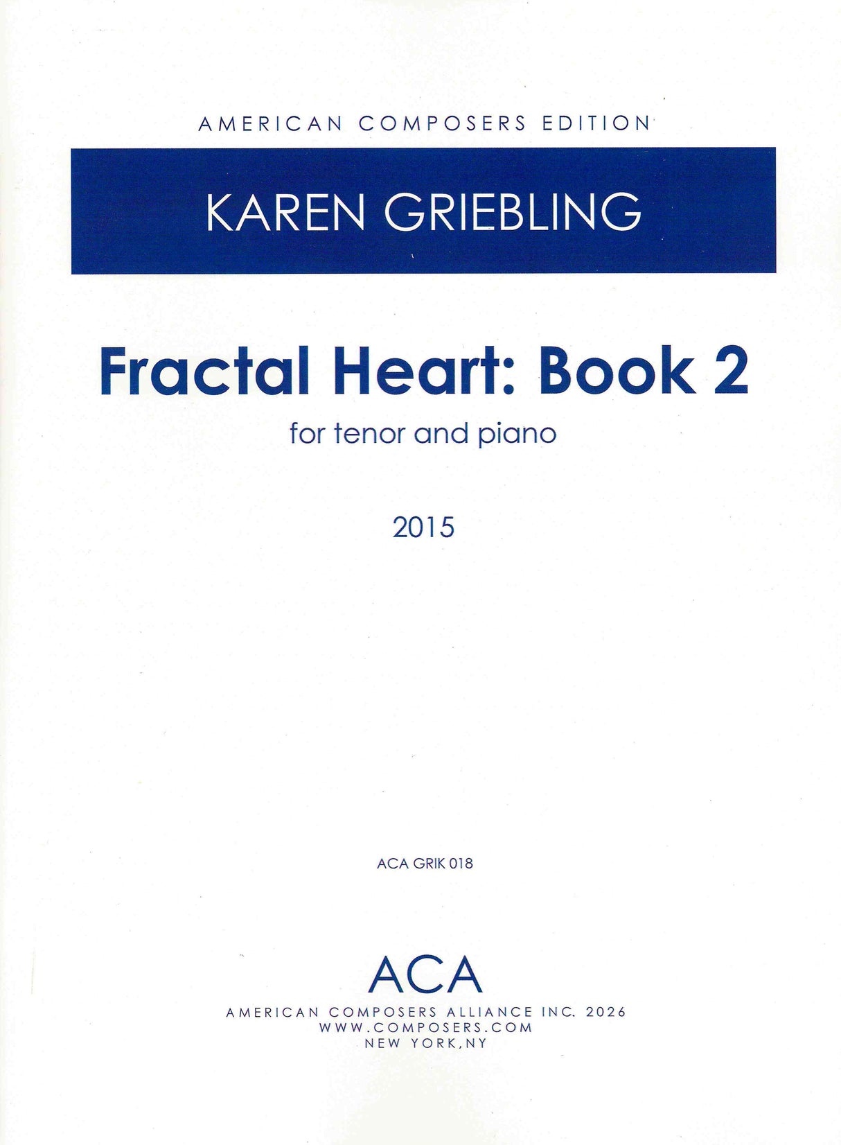 Griebling: Fractal Heart - Volume 2