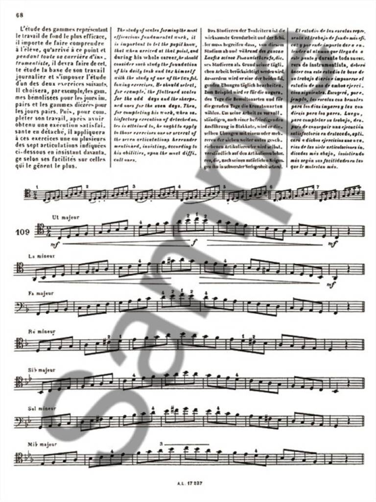 Lafosse: Méthode Complète de Trombone - Volume 2