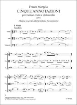 Margola: 5 Annotazioni