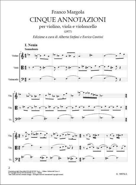 Margola: 5 Annotazioni