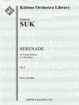 Suk: Serenade for Strings in E-flat Major, Op. 6