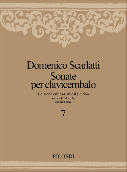 Scarlatti: Keyboard Sonatas - Volume 7 (K. 388-451) – Ficks Music