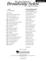First Book of Broadway Solos - Baritone/Bass