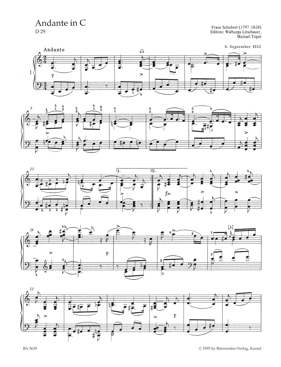 クラシック F. SCHUBERT PIANO WORKS SELECTION Schubert: Easy Piano Pieces and Dances – Ficks Music