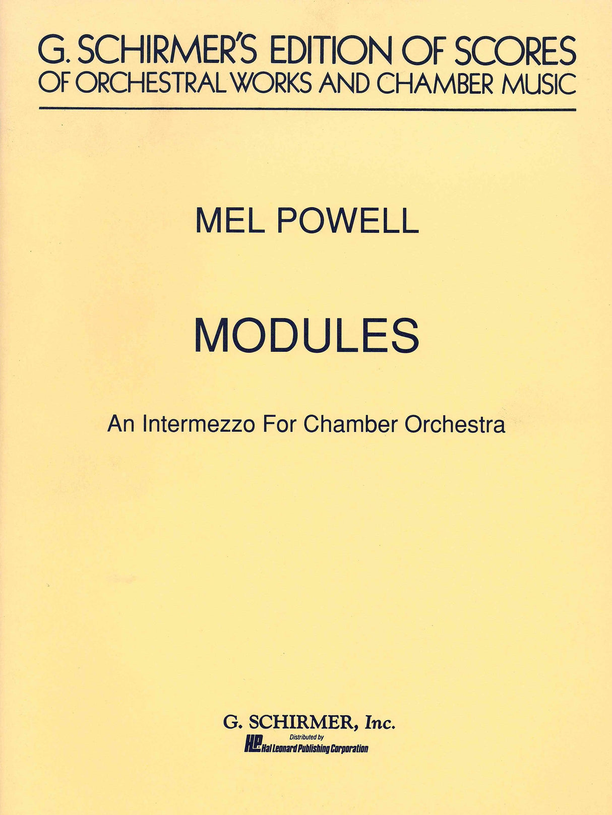 Powell: Modules