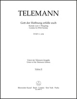 Telemann: Gott der Hoffnung erfülle euch, TWV 1:634