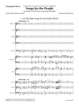 Barnes: Songs for The People