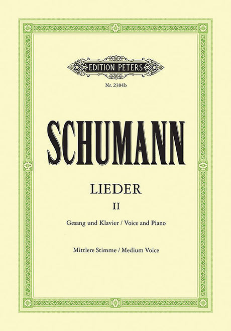 Schumann: Complete Songs - Volume 2