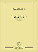 Poulenc: Thème Varié