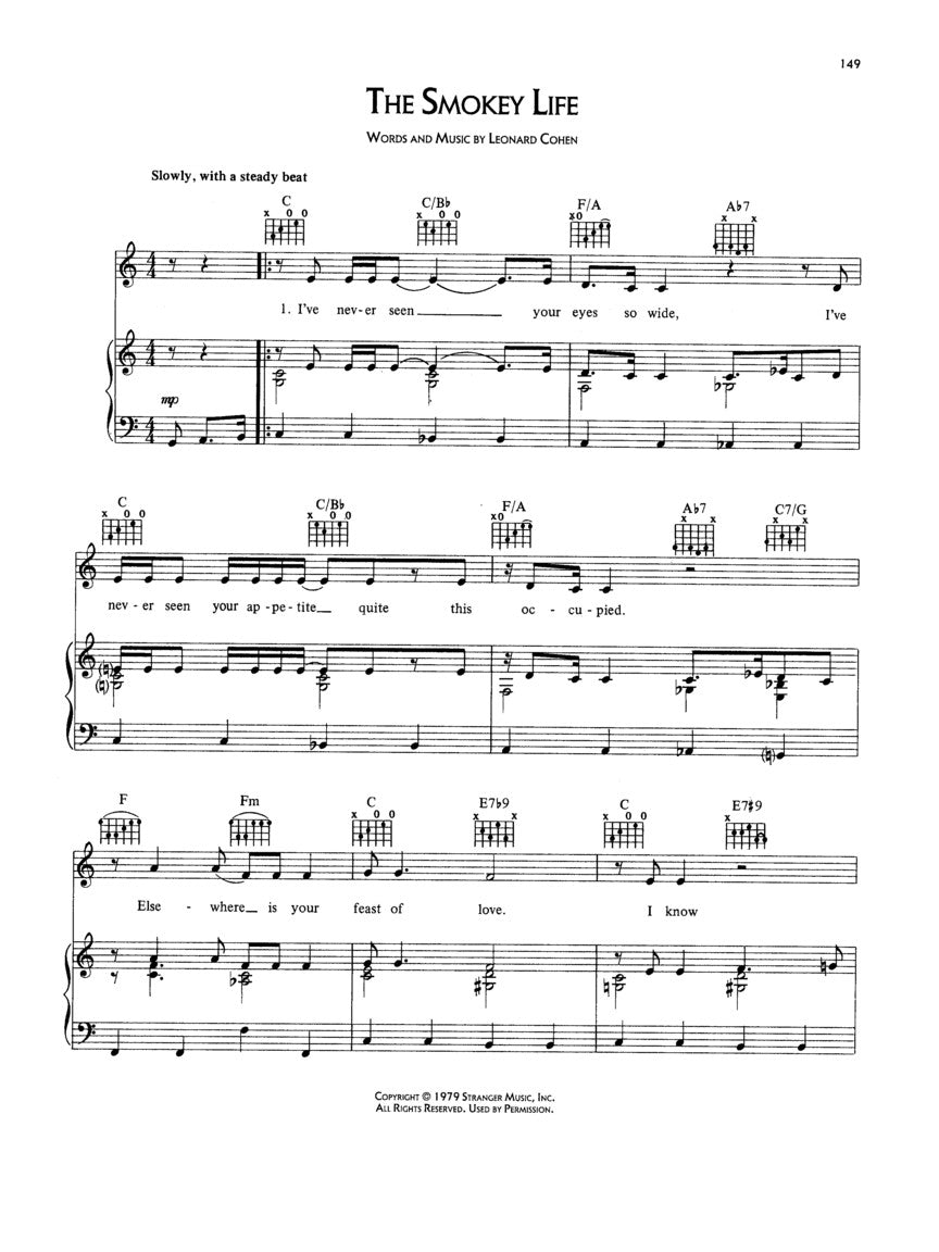 Leonard Cohen Anthology