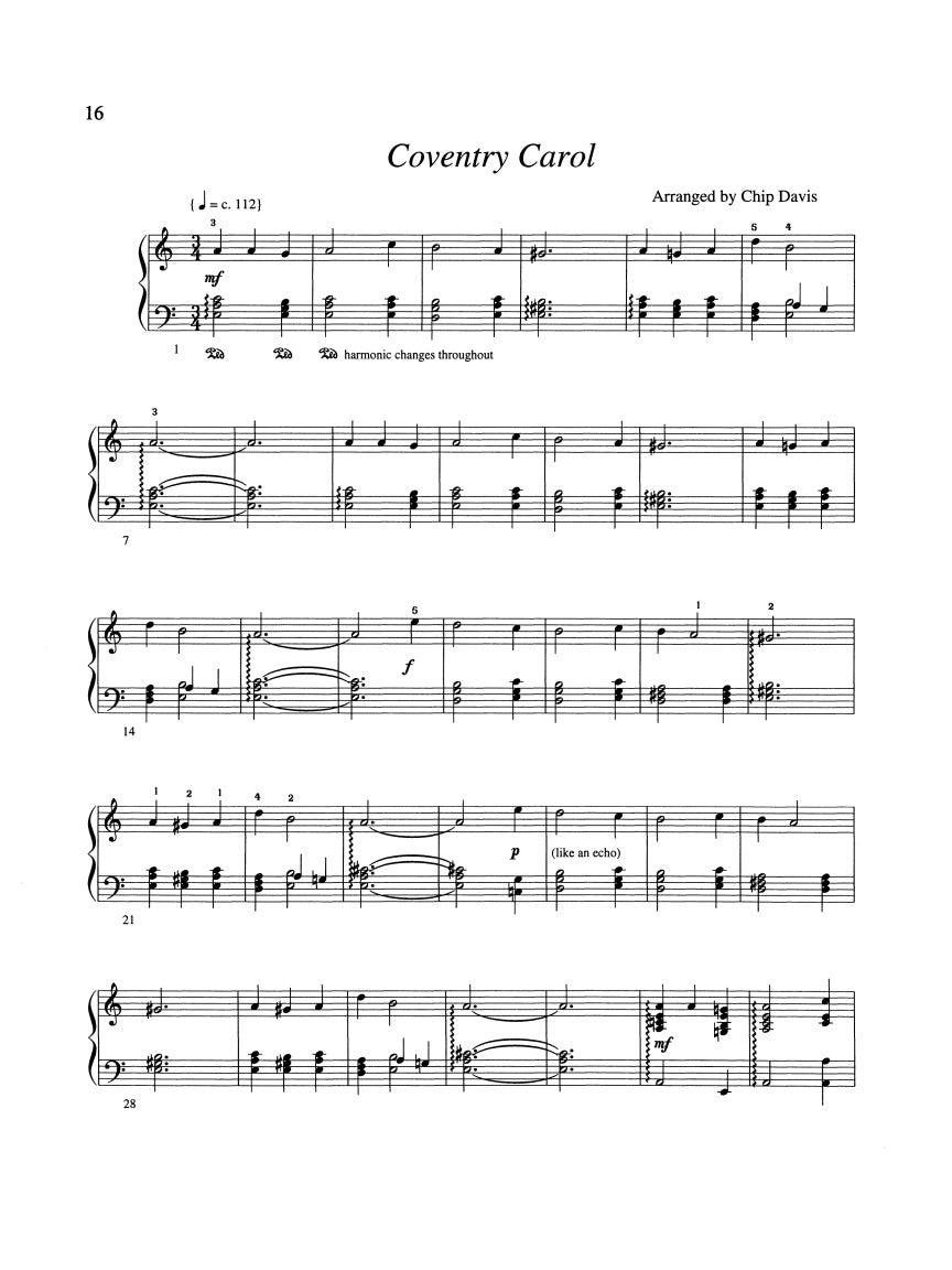 Mannheim Steamroller: Christmas (arr. for piano)