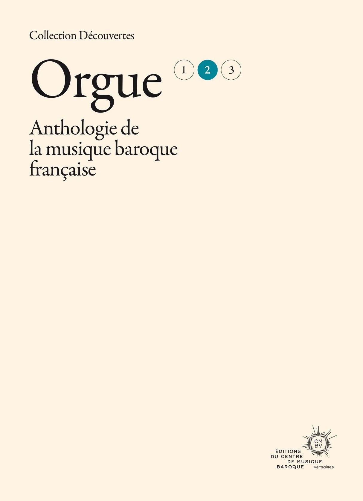 Anthology of French Baroque Music - Organ - Volume 2