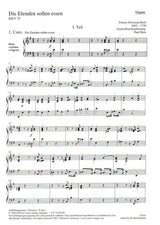 Bach: Die Elenden sollen essen, BWV 75