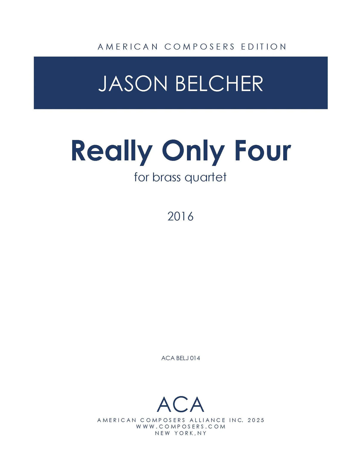 Belcher: Really Only Four
