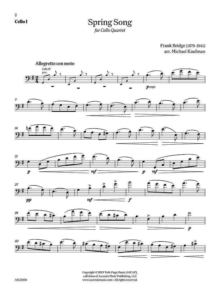 Bridge: Spring Song