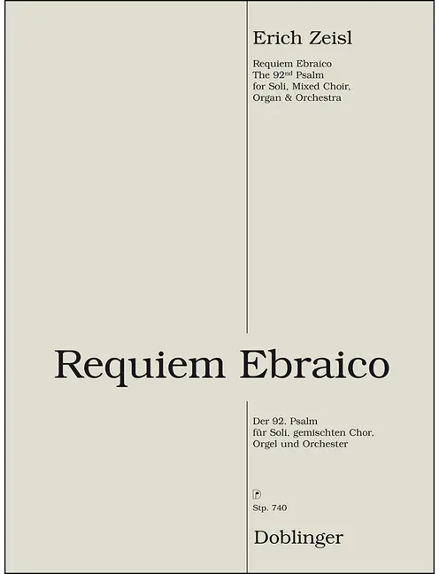 Zeisl: Requiem Ebraico - Psalm 92