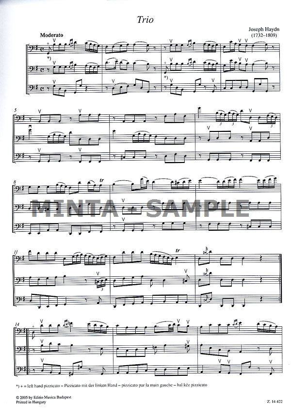 Chamber Music for Cellos - Volume 4 (3 Cellos)