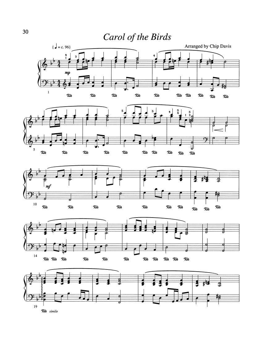 Mannheim Steamroller: Christmas (arr. for piano)