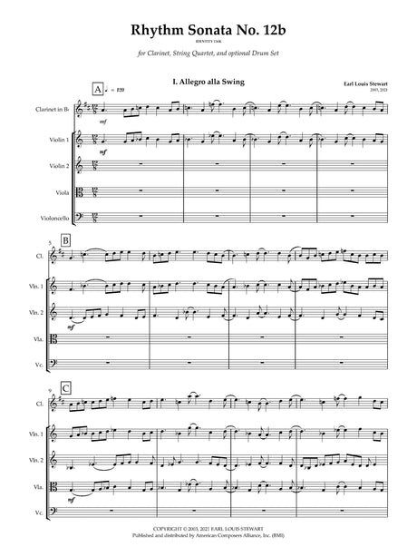 Stewart: Rhythm Sonata No. 12b