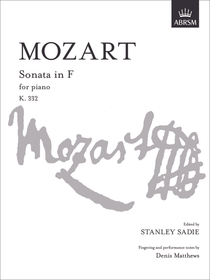 Mozart: Piano Sonata No. 12 in F Major, K. 332 (300k)