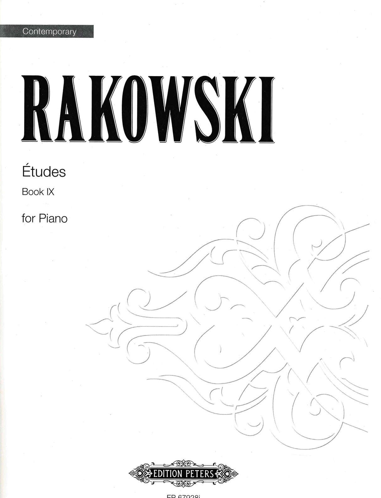 Rakowski: Études, Book IX