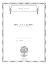 Mazzoli: Hail, Horrors, Hail