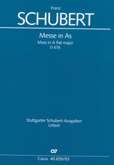 Schubert: Mass in A-flat Major, D 678
