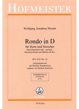 Mozart: Rondo in D Major, K. 412, No. 2