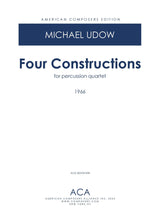 Udow: Four Constructions
