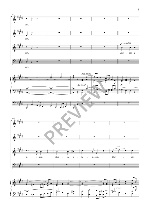 Vierne: Kyrie Eleison