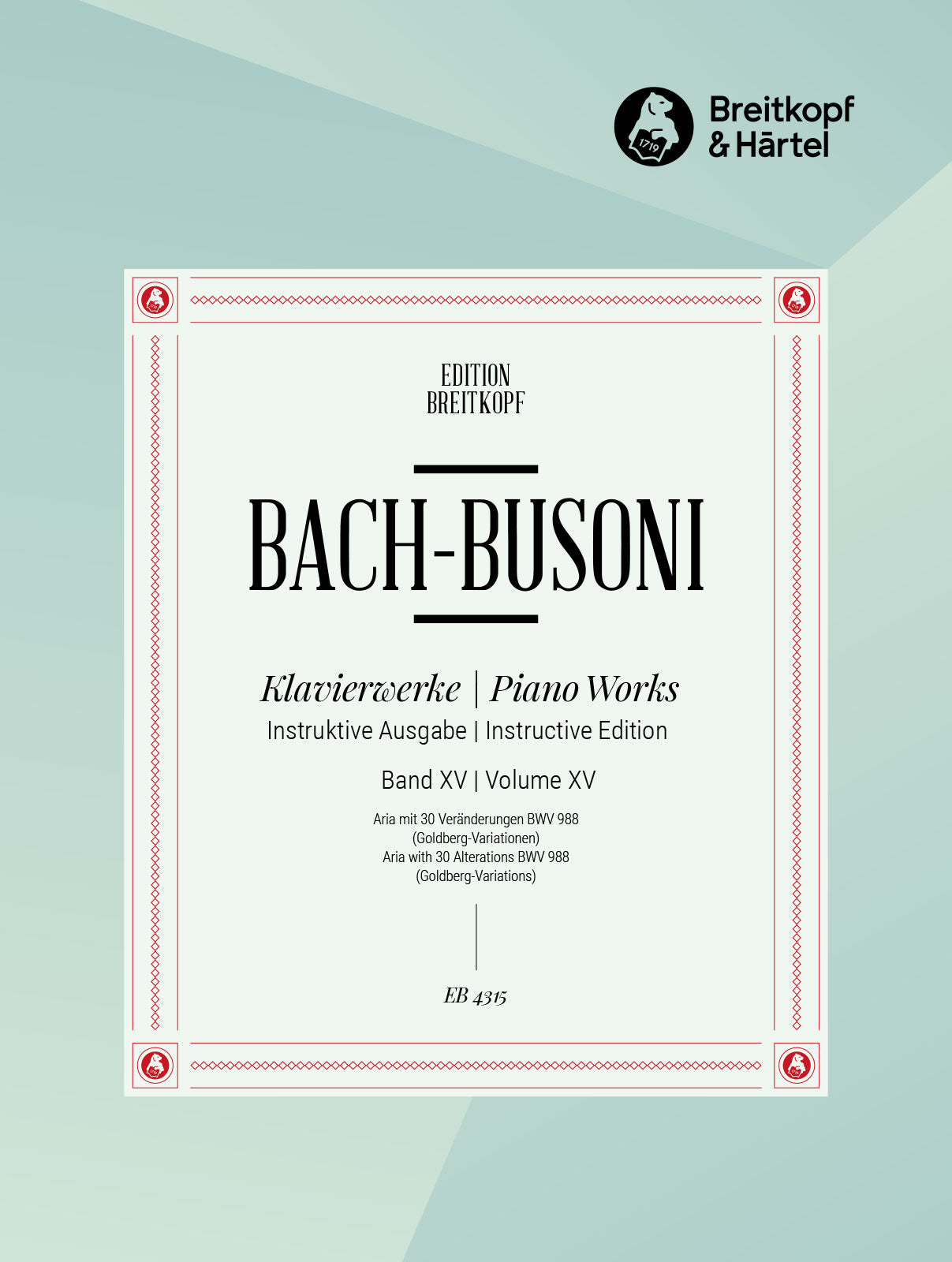 Bach: Goldberg Variations, BWV 988 – Ficks Music