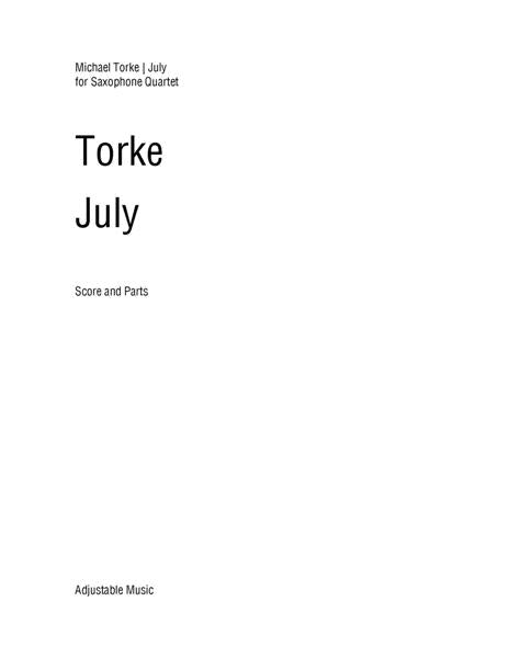 Torke: July