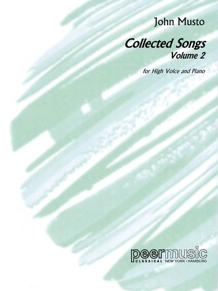 Musto: Collected Songs - Volume 2